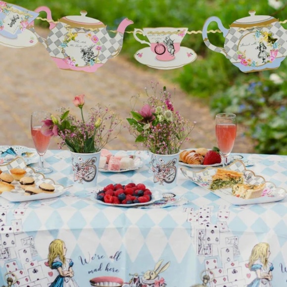 Vintage Tea Party Garland Wonderland - Picture 5 of 7